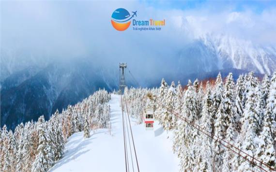 Tour Nhật Bản Đón Năm Mới 2026: Trải nghiệm Shinhotaka Ropeway